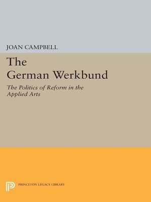 cover image of The German Werkbund